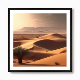 Sahara Desert 144 Art Print