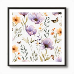 Wildflowers 5 Art Print