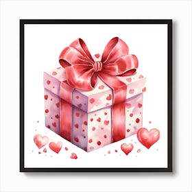 Valentine'S Day Gift Box 1 Art Print