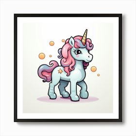 Unicorn Illustration Art Print