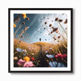 Flowering Meadow Art Print