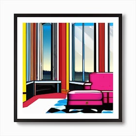 Pink Room Art Print