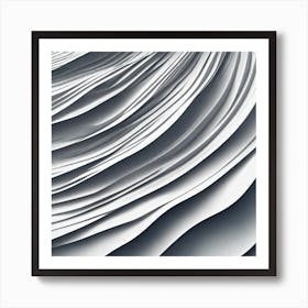 Abstract Wave 3 Art Print