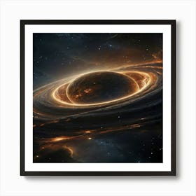 Black Hole 2 Art Print