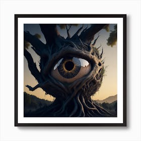 Eye Of The Tree Art Print