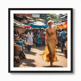 Princess Diana in Arusha Art Print