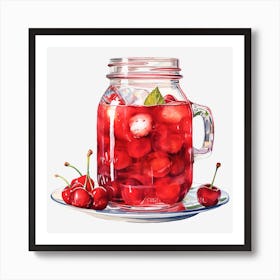 Cherry Iced Tea 11 Art Print