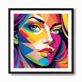 Portrait Of A Woman Art Print