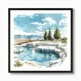 Taupo Art Print