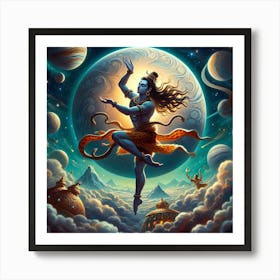 Lord Shiva 14 Art Print