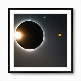 Eclipse Of The Sun 3 Art Print