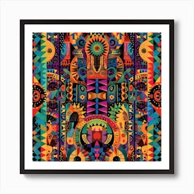 Tribal Art Art Print