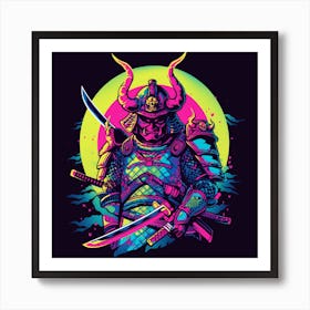 Samurai 9 Art Print