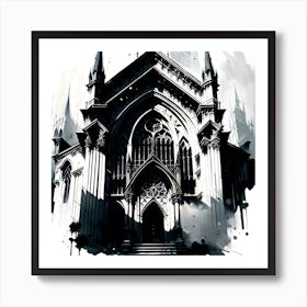 Gothic Cathedral 4 Art Print