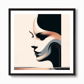 Portrait Of A Woman 4 Art Print