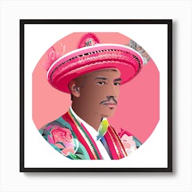 Mexican Man Art Print