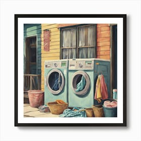 Laundry Room 3 Art Print
