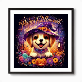 Happy Halloween 12 Art Print