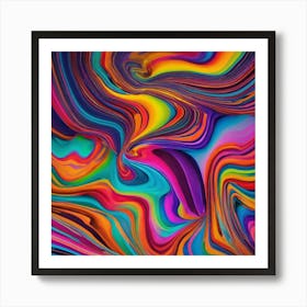 Abstract Abstract - Abstract Stock Videos & Royalty-Free Footage 3 Art Print