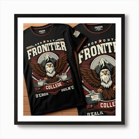 Frontier College Eagle Art Print