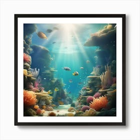 Under The Sea Art Print