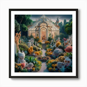 Garden In Bloom Art Print