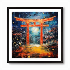 Tori Tori Gate 1 Art Print