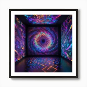 Psychedelic Room Art Print