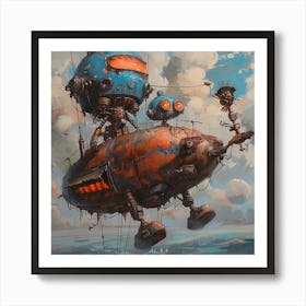 Steampunk 11 Art Print