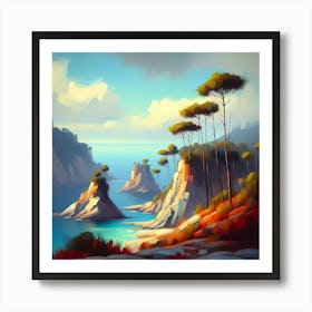 Landscape Painting 136 Poster