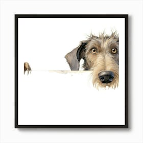 Irish Wolfhound 2 Art Print