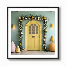 Door Stock Videos & Royalty-Free Footage Art Print