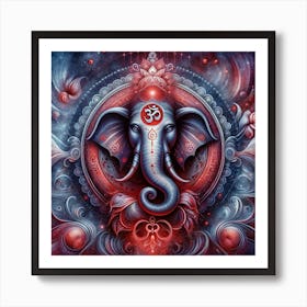 Ganesha 13 Art Print