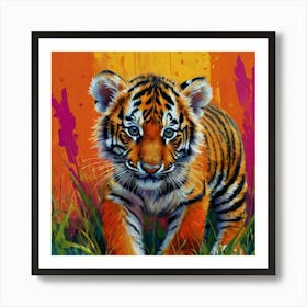 Tiger Cub Art Print