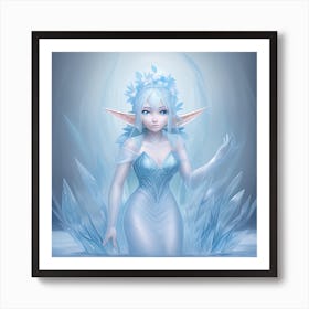 Ice Elf Art Print