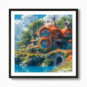 Fairy House Art Print