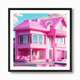 Barbie Dream House (583) Art Print