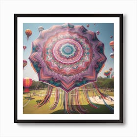 Hot Air Balloons Art Print