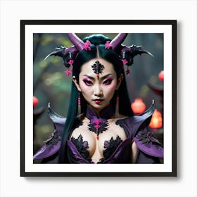 Chinese Devil Art Print