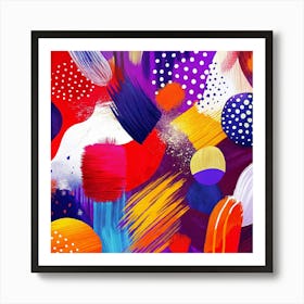 Abstract Background Art Print