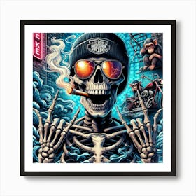 Lionel RadStoned Art Print