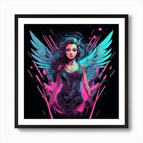 Angel Wings 5 Art Print