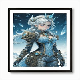 Ice Princess Art Print