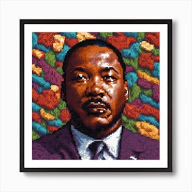 Martin Luther King Art Print