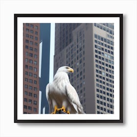 Chicago Eagle Art Print