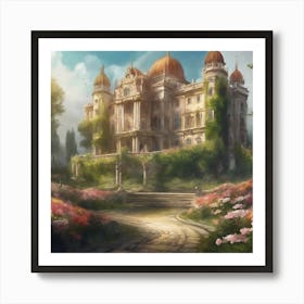 Castle In The Sky 2 Art Print