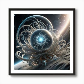 Ethereal Forms 25 Art Print