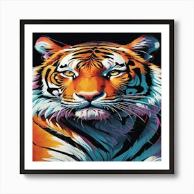 Tiger Painting 1 Art Print