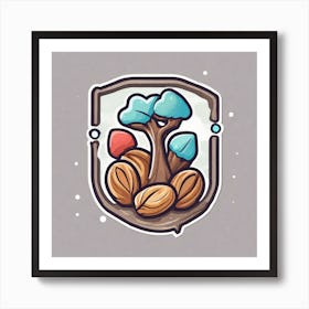 Nut Tree Logo Art Print