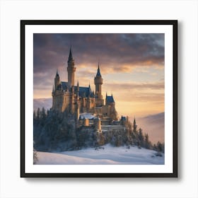 Disney Castle Art Print